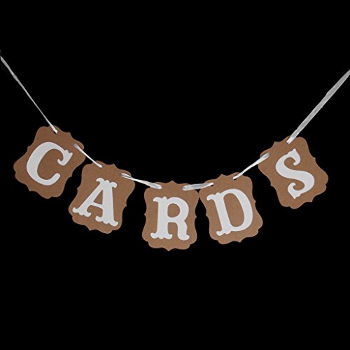 MagicW Cards Bunting Wedding Banner Wedding Party Banner Garland Sign Photo Props Hanging D¨¦cor Wedding Party Decoration