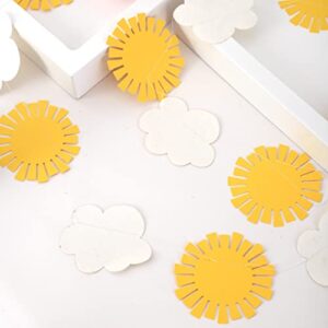 You Are My Sunshine Banner - Sunshine And Cloud Garland, First Birthday Sunshine Theme Party Decoration, Summer Cake Smash Bunting, You Are My Sunshine Baby Shower, Clouds Sun Summer Party Background Photo Props