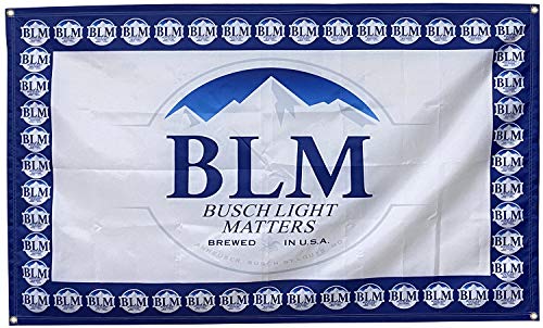 2But Latte BLM Beer flag BUSCHHHHHH 3x5ft College Dorm Decor banner