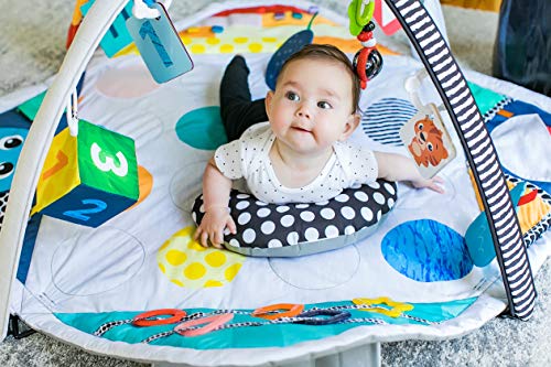 Baby Einstein Sensory Play Space Newborn-to-Toddler Discovery Gym and Play Mat, Ages Newborn +