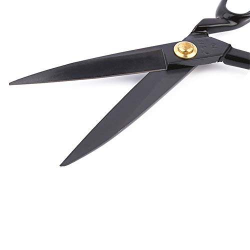 Left Handed Dressmaking Scissors 10 inch - Professional Heavy Duty Industrial Strength Tailor Shears for Fabric Leather Sewing Best for Artists, Tailors and Dressmakers (10 inch left hand)