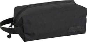 burton multi-use accessory case, true black triple ripstop, one size