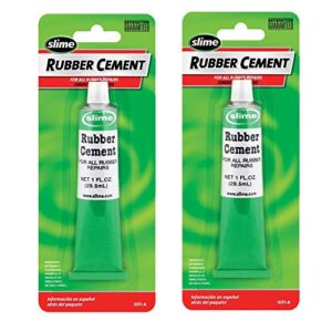 slime 1051-a rubber cement – 1 oz.2 pack