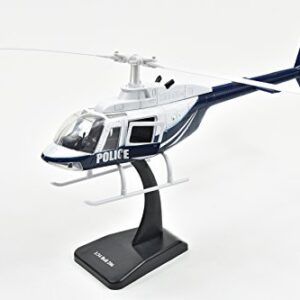 NewRay 26073A Sky Pilot Bell 206 Police, White