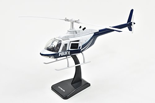 NewRay 26073A Sky Pilot Bell 206 Police, White