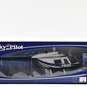 NewRay 26073A Sky Pilot Bell 206 Police, White