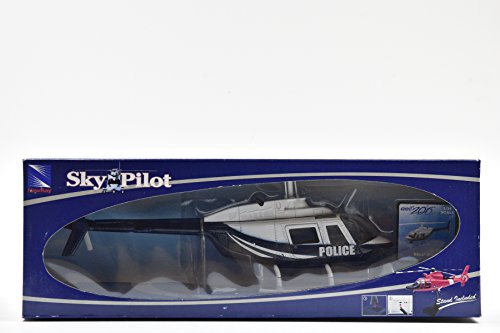 NewRay 26073A Sky Pilot Bell 206 Police, White