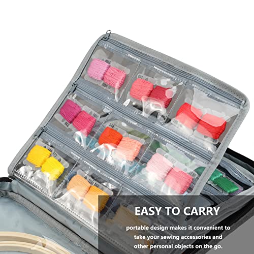 CUIFATI Oxford Storage Bag, Sewing Organizer Storage, Small Size, Easy to Carry and Store, Gift for Sewing Lovers, Frequent Travelers in Christmas, Holidays