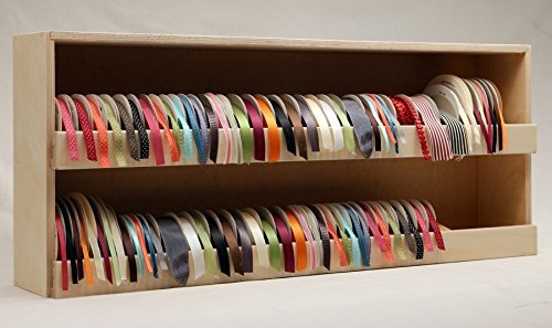 Stamp-n-Storage 33" Ribbon Shelf - Made to Hold Ribbon spools up to 5 inches in Diameter