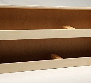 Stamp-n-Storage 33" Ribbon Shelf - Made to Hold Ribbon spools up to 5 inches in Diameter