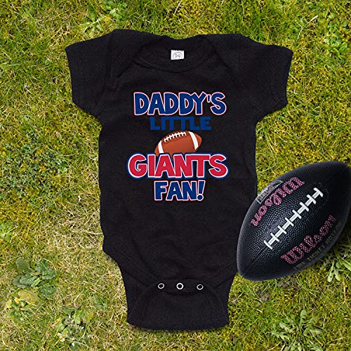 NanyCrafts' Daddy's Little Giants Fan baby bodysuit 6 Months Heather