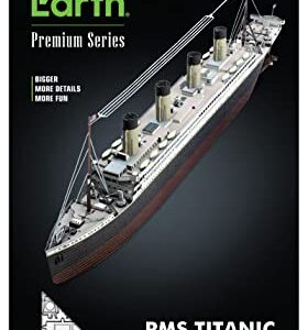 Metal Earth Premium Series RMS Titanic Ship 3D Metal Model Kit Fascinations