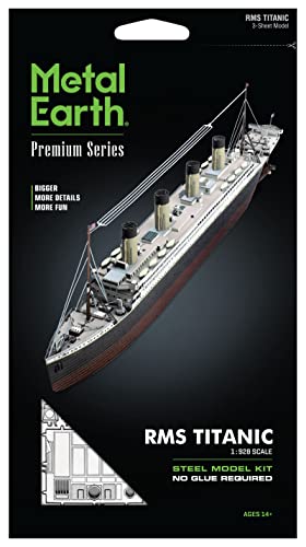 Metal Earth Premium Series RMS Titanic Ship 3D Metal Model Kit Fascinations