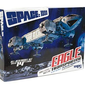 MPC Space:1999 Eagle Transporter 1:72 Scale (14" Long) Space Ship Replica Model Kit (MPC913)