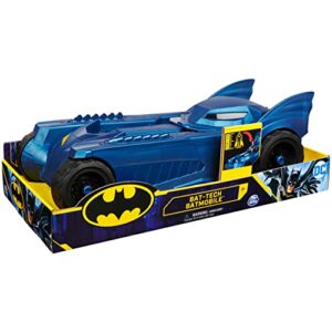 batman, batmobile vehicle for use with 30-cm action figures, for ages 4 and up