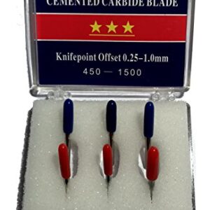 6-Pack Roland Type Replacement Carbide Blade Set 45 + 60 deg