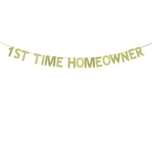 tennychaor 1st time homeowner banner,housewarming party theme mantel fireplace decorations supplies,welcome home hanging sign.