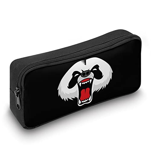 Angry Giant Panda Pencil Case Stationery Pen Pouch Portable Makeup Storage Bag Organizer Gift