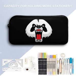 Angry Giant Panda Pencil Case Stationery Pen Pouch Portable Makeup Storage Bag Organizer Gift