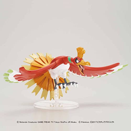 Bandai Hobby Ho-Oh Pokemon, Bandai Spirits Pokemon Model Kit