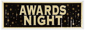 awards night sign banner party accessory (1 count) (1/pkg)