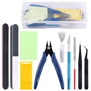 rustark 10pcs model tools craft set modeler building kit for gundam basic model assembling, building and repairing