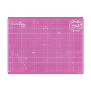 elan cutting mat a3 pink and purple, 5-ply craft mat, self healing cutting mat 18×12, craft cutting board, art mat, imperial sewing mat, quilting mat, hobby mat, for sewing, quilting supplies