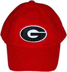 georgia bulldogs baby and toddler baseball hat red