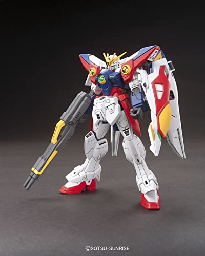 Bandai Hobby HGAC Wing Gundam Zero Model Kit (1/144 Scale)