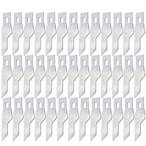 tihood 100pcs #16 replacement hobby blade/steel craft knife blades