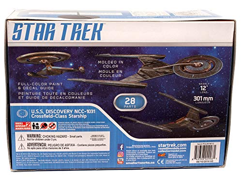 Polar Lights Star Trek U.S.S. Discovery NCC-1031 1:2500 Scale Plastic Model Kit (POL961M)