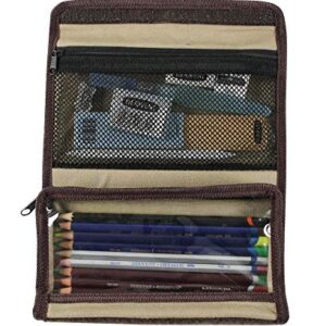 Derwent Artpack Canvas Pencil Case (2300575), Brown