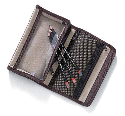Derwent Artpack Canvas Pencil Case (2300575), Brown