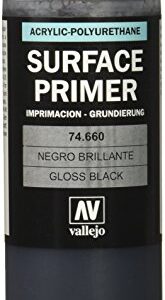 Vallejo Gloss Black Primer 200ml Paint