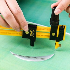 Mr. Pen- Compass Circle Cutter, 6.25In, Circle Cutter, Fabric Circle Cutter, Circle Cutter for Paper Crafts, Compass Cutter, Circular Cutter, Cutting Compass, Circle Cutter for Fabric