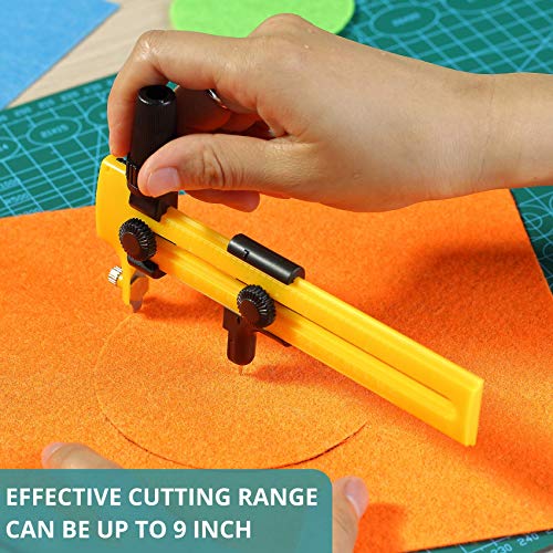 Mr. Pen- Compass Circle Cutter, 6.25In, Circle Cutter, Fabric Circle Cutter, Circle Cutter for Paper Crafts, Compass Cutter, Circular Cutter, Cutting Compass, Circle Cutter for Fabric