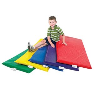 Children's Factory-CF350-034 , Rainbow Rest Mats, Set - 5, Nap Mats for Homeschool/Preschool, Napping Floor Mats for Kids & Toddlers, Daycare Furniture