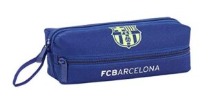 fc barcelona 2018 pencil cases, 20 cm, blue (azul)