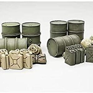 Tamiya Models Jerry Can and Oil Drum Set