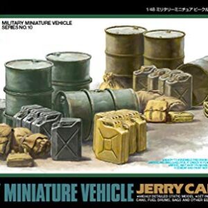 Tamiya Models Jerry Can and Oil Drum Set