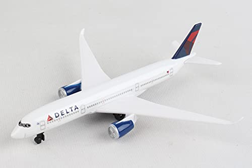 Daron Worldwide Trading Delta A350 Single Plane Airline Single Plane, White