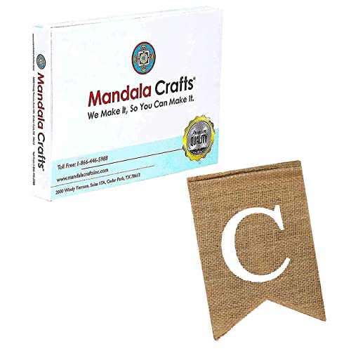 Mandala Crafts Burlap Cinco de Mayo Banner for Cinco de Mayo Decorations - Cinco de mayo Hanging Decorations for Mexican Fiesta Party Decorations Home Photo Backdrop