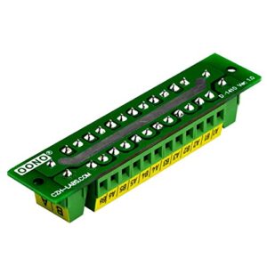 OONO 16 Amp 2x12 Position Terminal Block Distribution Module for AC DC