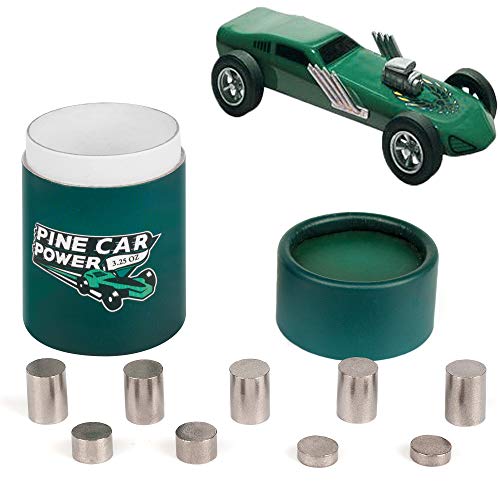 Tungsten Weights Kits 3.25oz. 3 Sizes of Incremental Cylinders for Pinewood Car.