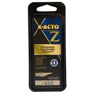 x-acto z replacement blade, 100, gold count