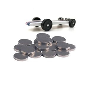 muunn cylindrical tungsten weights for pinewood cars derby,bring your car to the 5 oz limit and make the faster pine derby car,10-pack (1/16 oz each)