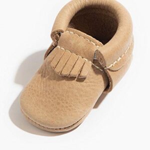 Freshly Picked Newborn City Moccasin Weathered Brown