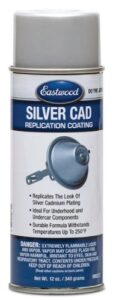 eastwood acrylic silver cad lacquer up to 250 degrees paint recover aerosol