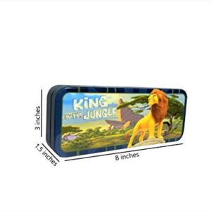 Set of Three Lion King Pencil Case, Marker Case, Crayon Case, Back to School Shopping for Students