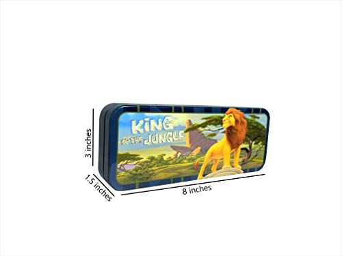 Set of Three Lion King Pencil Case, Marker Case, Crayon Case, Back to School Shopping for Students